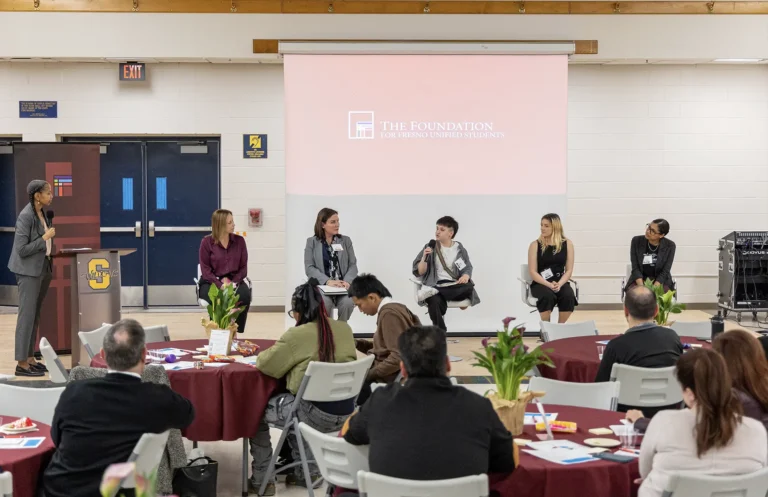 Wendy speaking at the mental health town hall